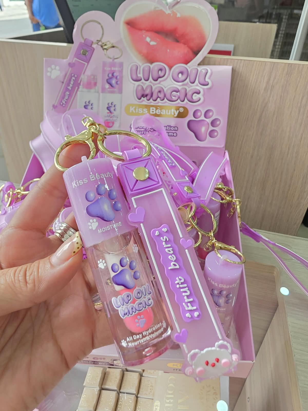 Brillo Magico Kiss Beauty Llavero